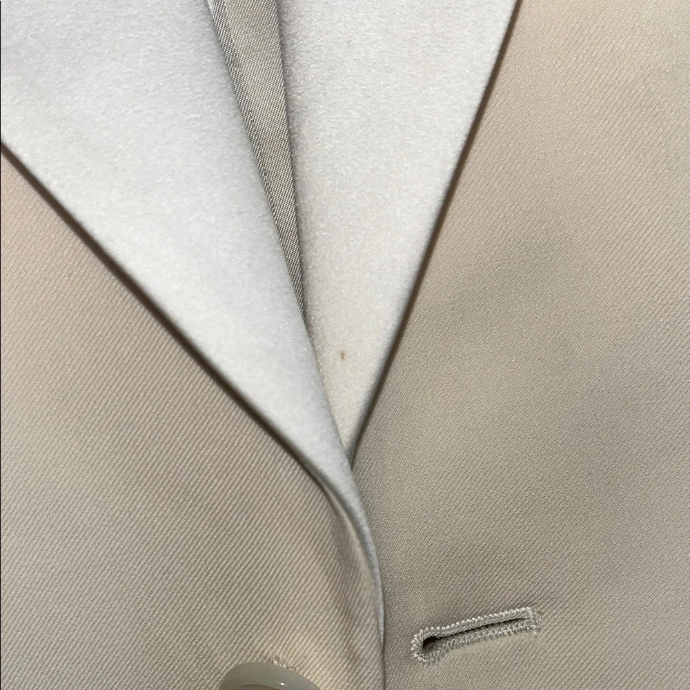 J. Crew Cream / White Tuxedo Blazer NWT 36R
